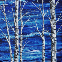 Birch Trees - Judy Imeson