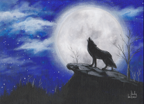 Full Moons - The Wolf Moon - Judy Imeson